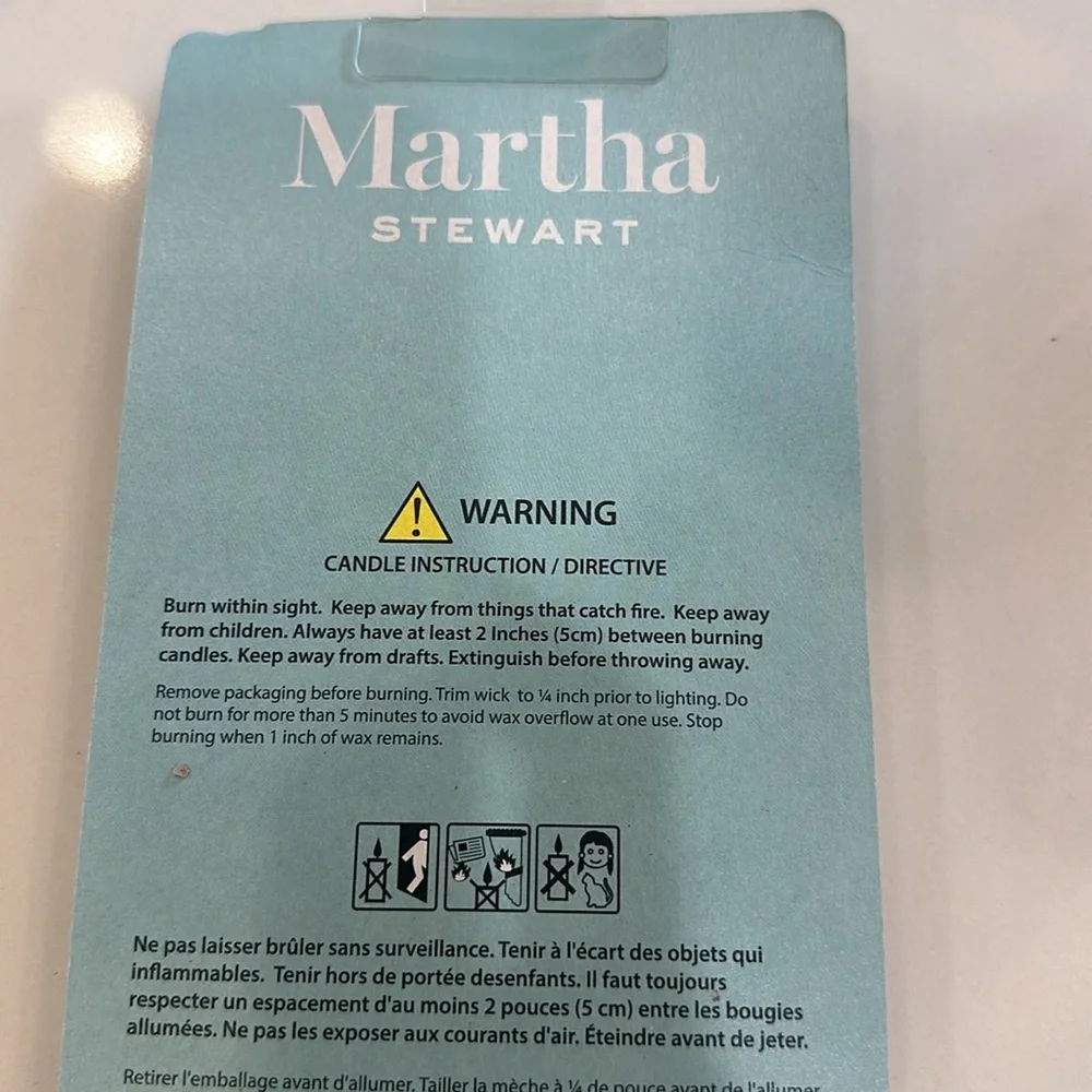 NEW Martha Stewart Colorful Number 6 Birthday Candle